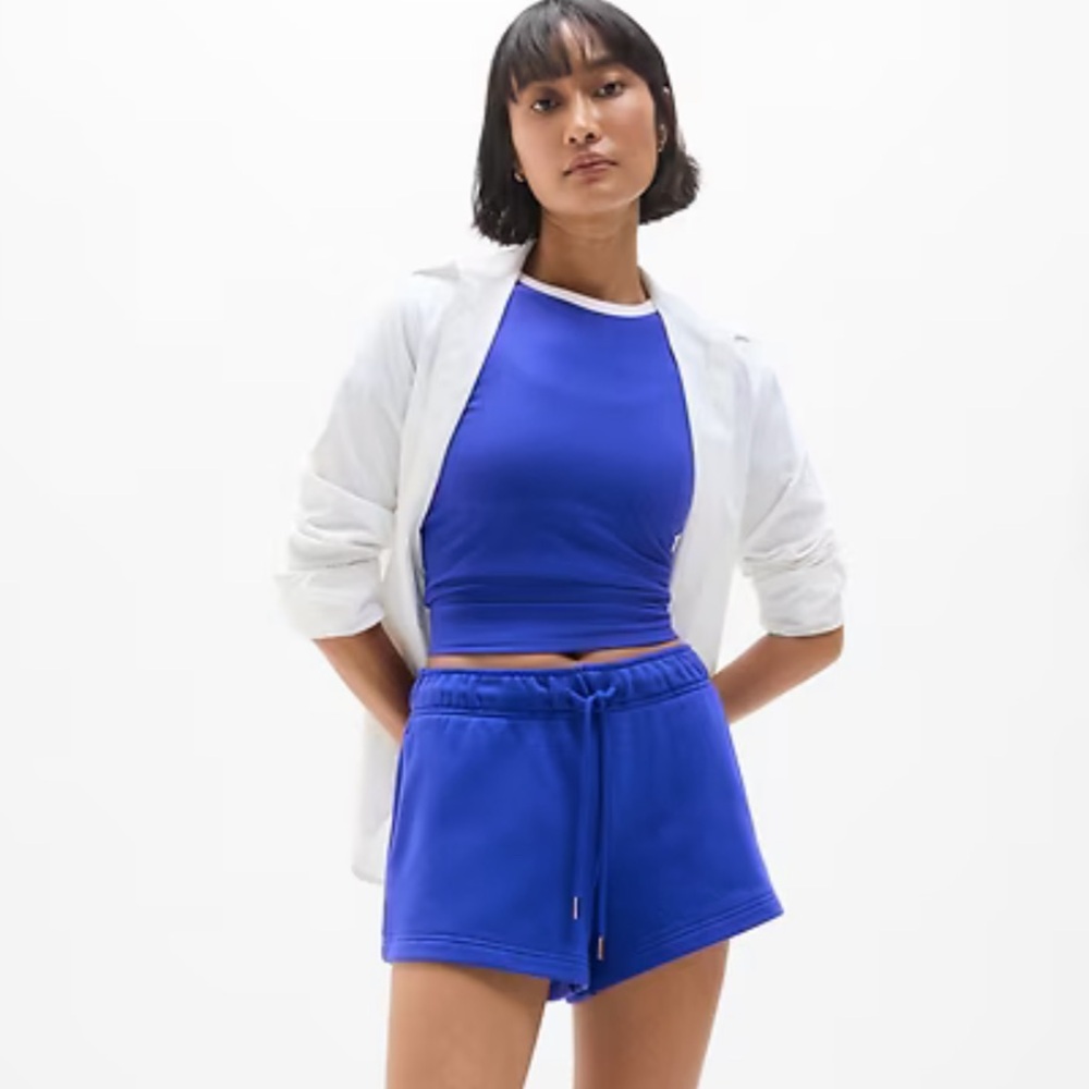 Athleta  Heavyweight Terry Sportie Shorts in Varsity